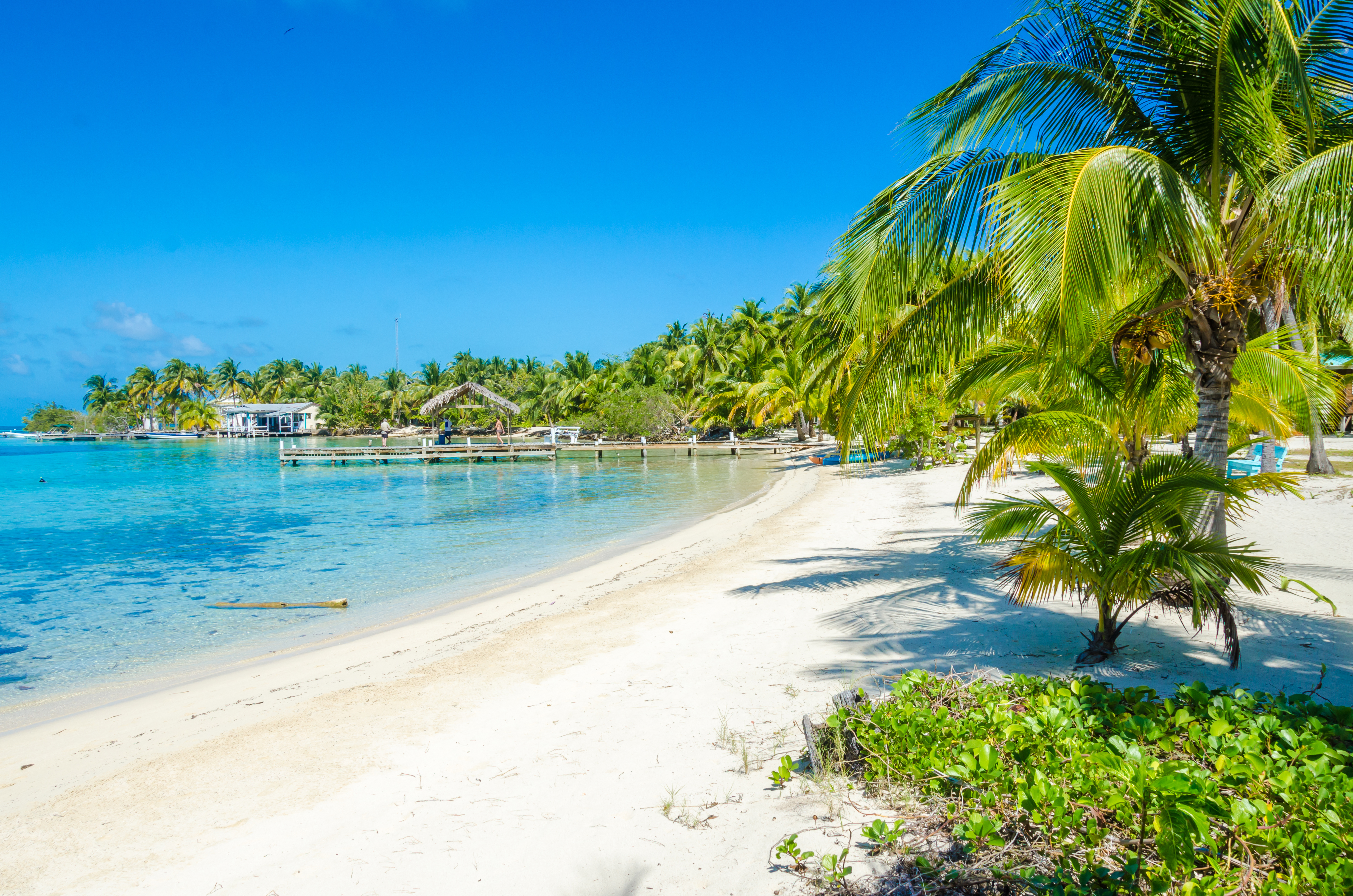 South Water Cay Belize beach