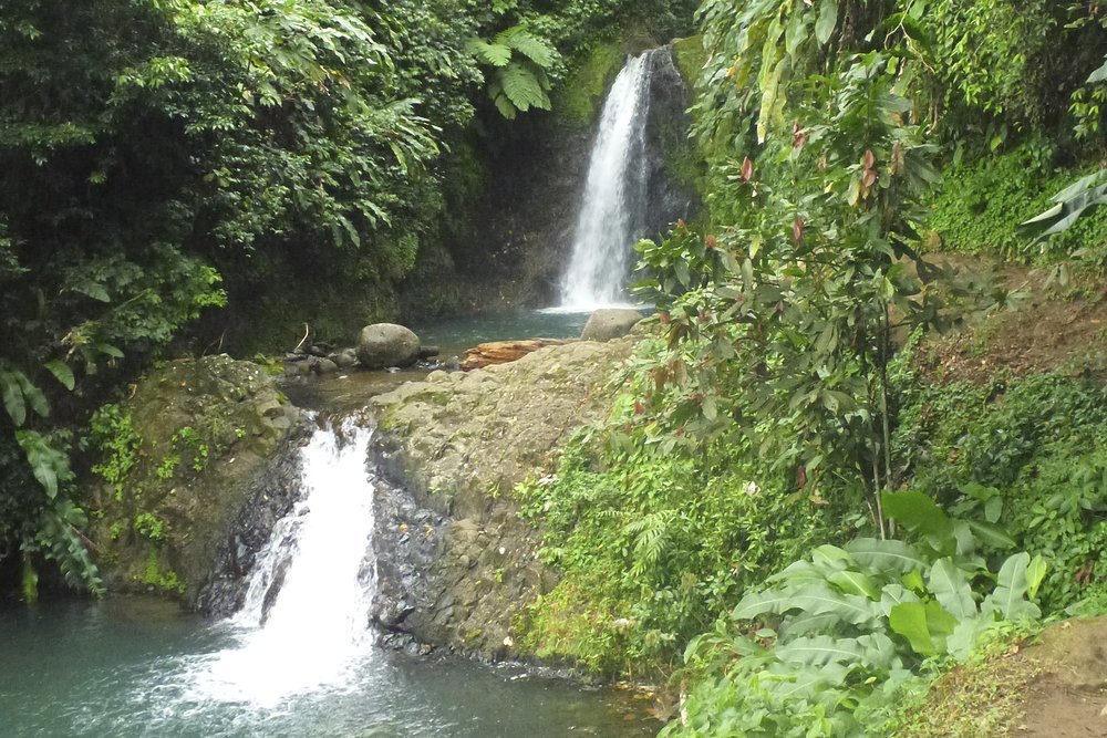 Paddle in the pools of the Seven Sisters waterfall