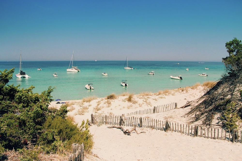 A glorious north facing beach in the north of the island