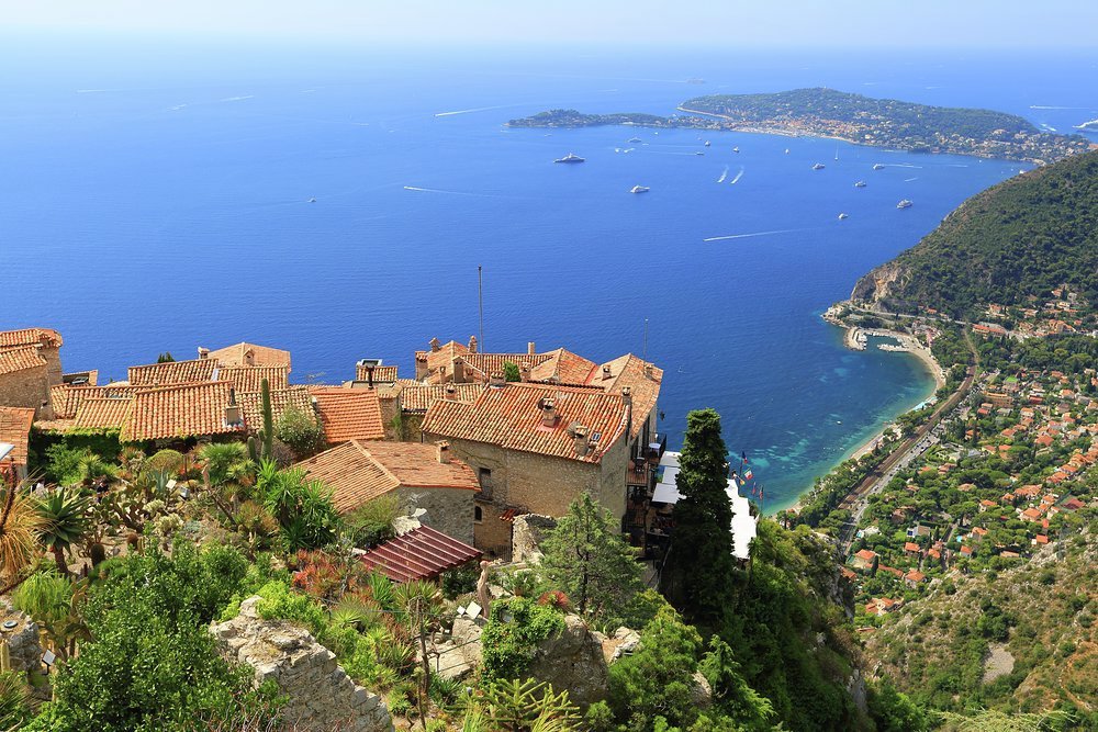 The eagle's nest that is Eze has seen much change below in over two millennia