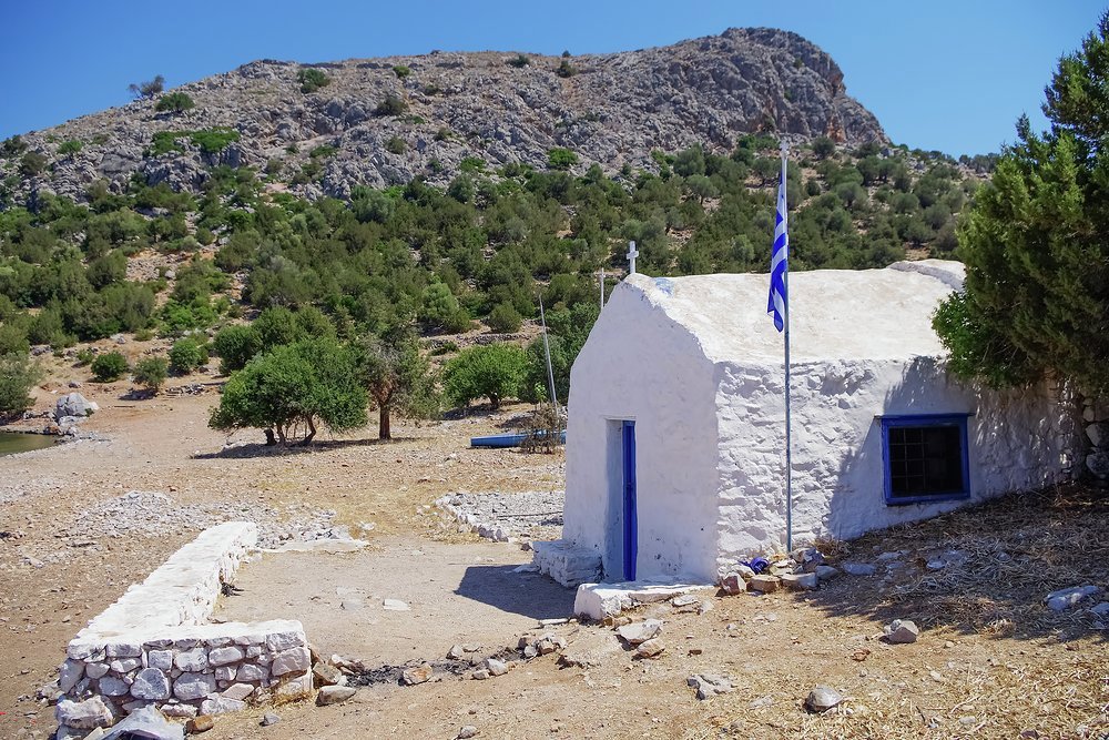 Step back in time... A tiny church nestled on the beach, just as it has been for centuries
