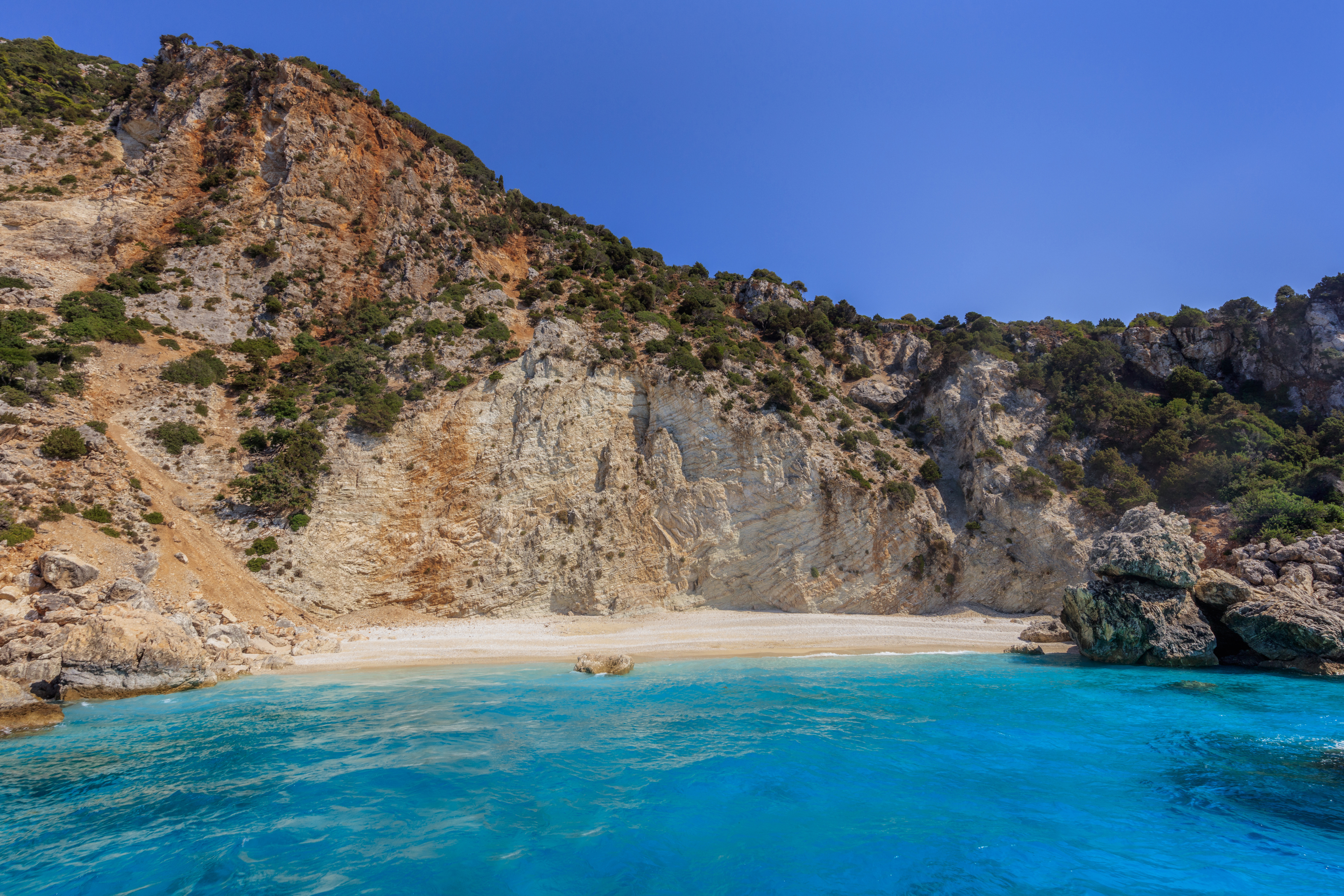 Afales beach Ithaca