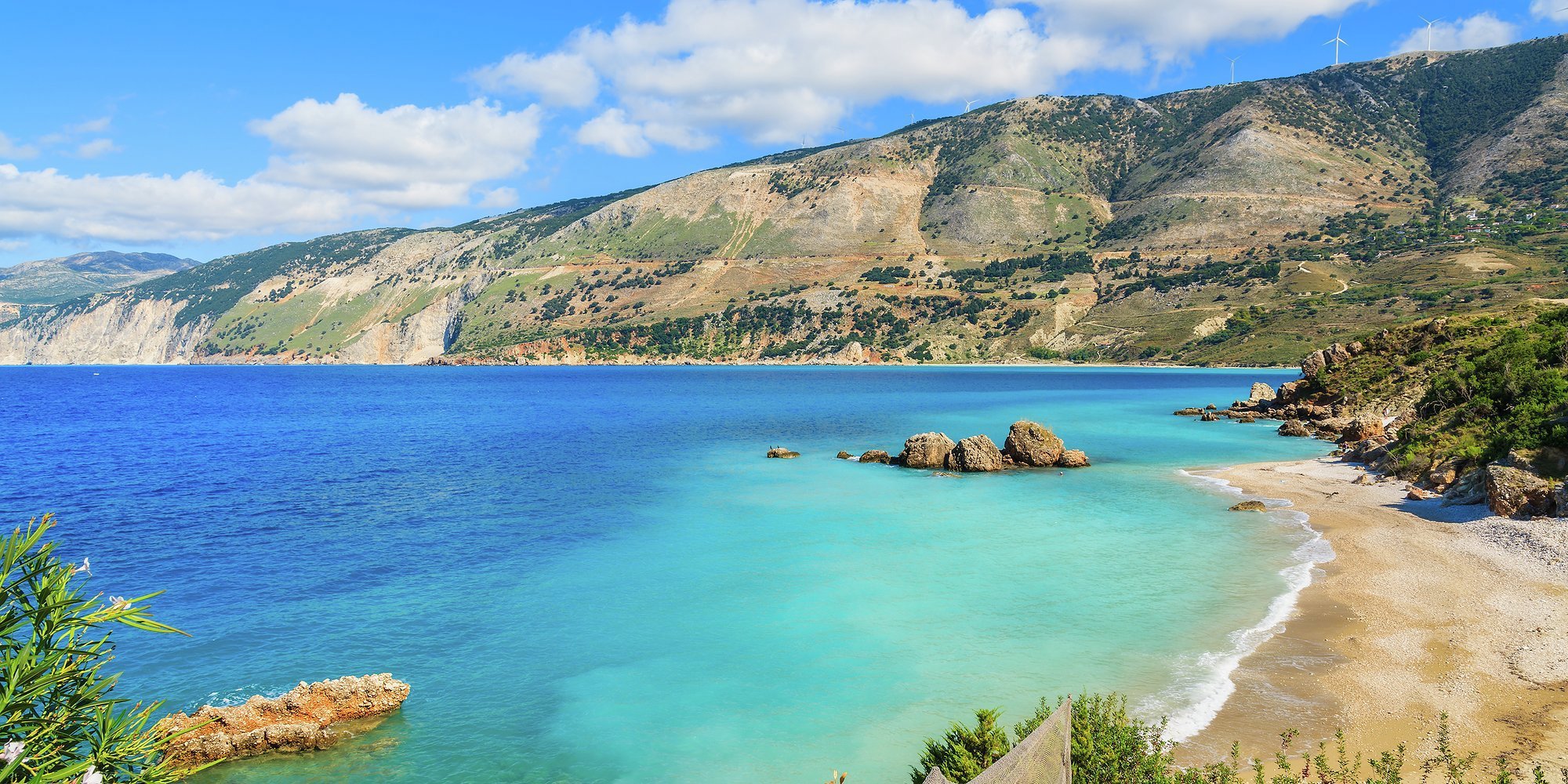 Greek beach