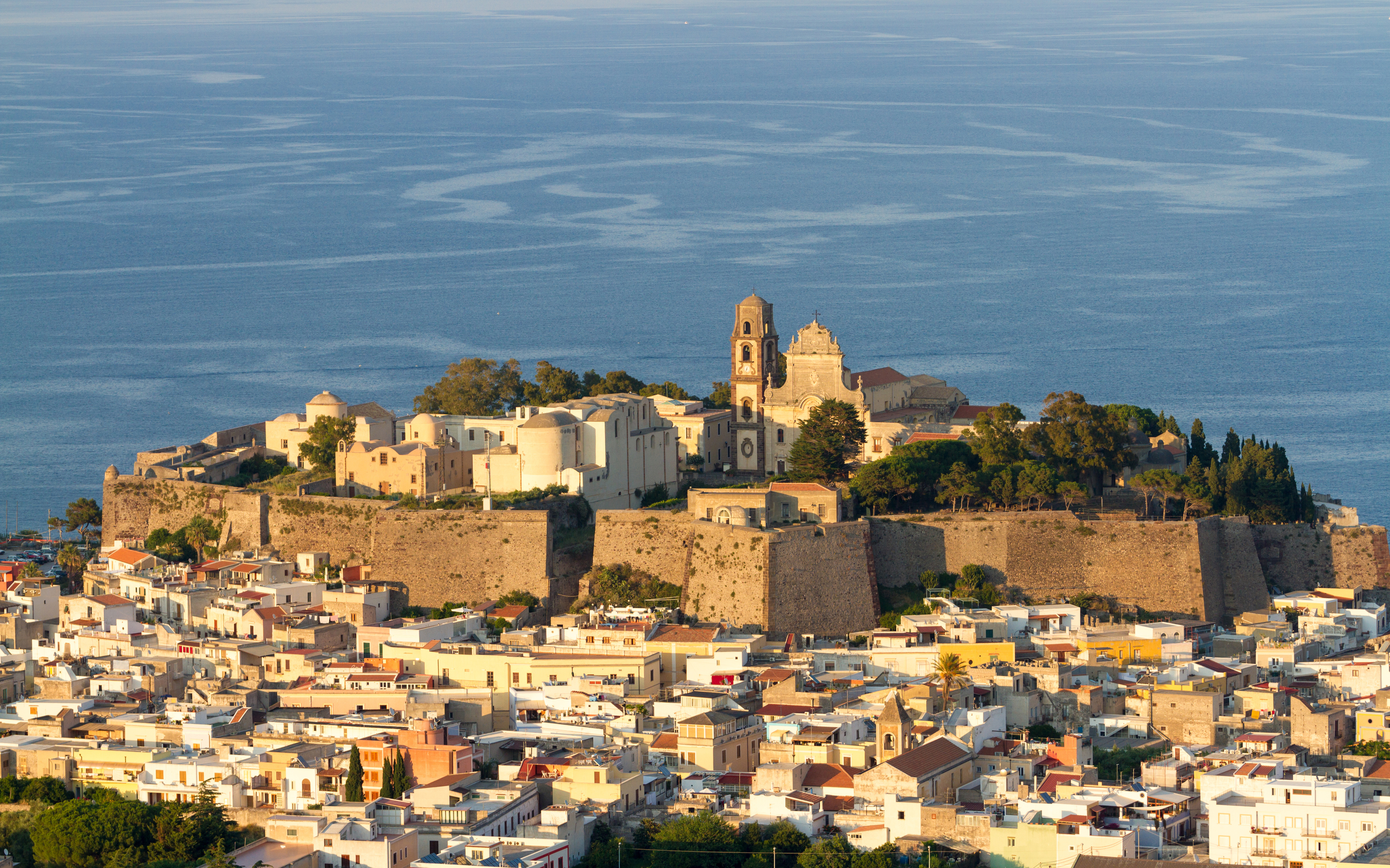 Lipari castle