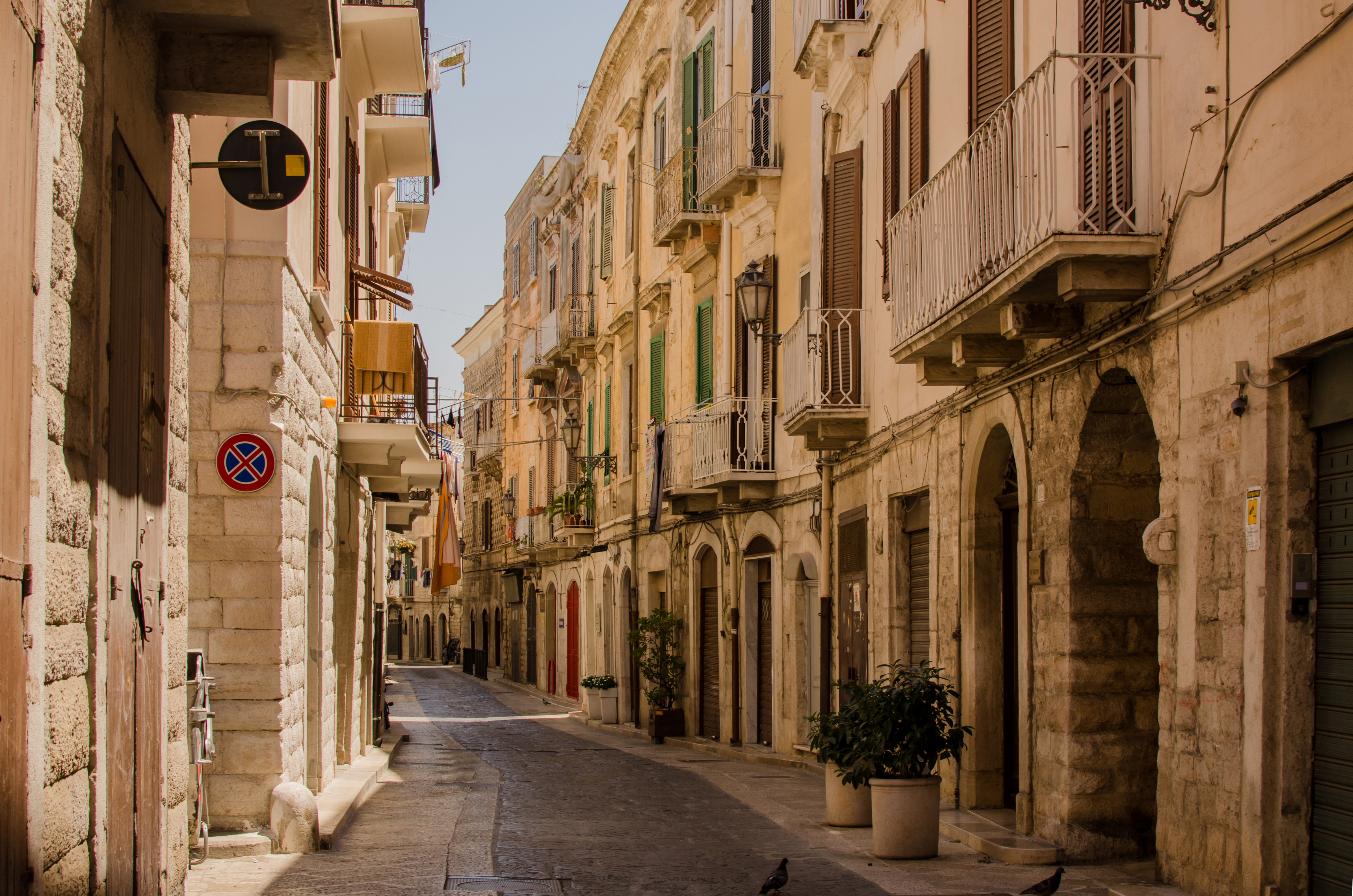 Medieval street Italy