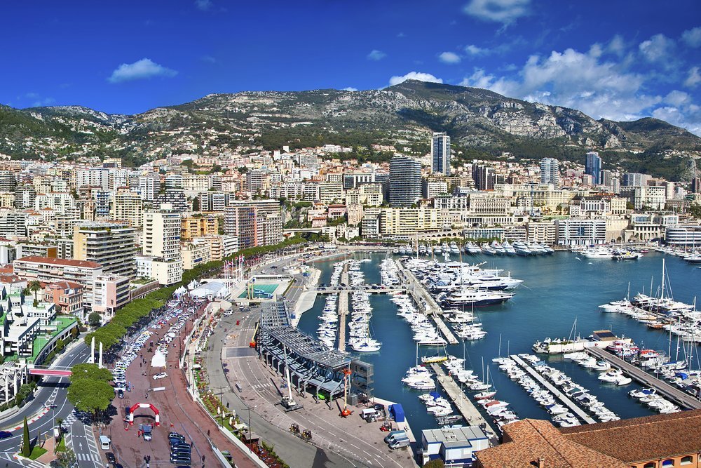 Port Hercules lies at the heart of Monaco