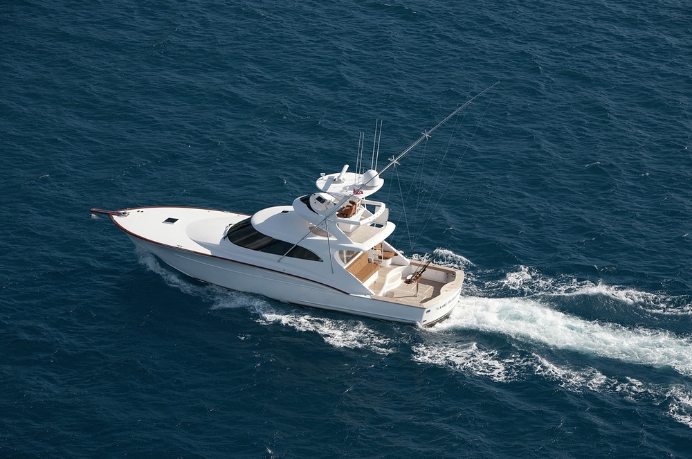 Charter yacht HEMISPHERE comes with a custom sport fishing tender as well