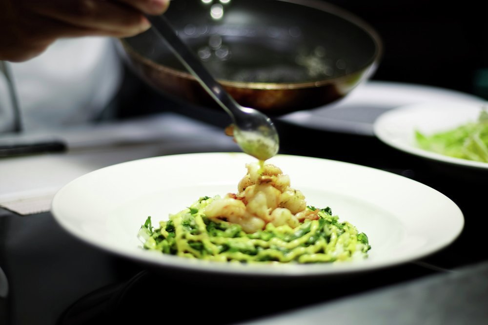 Plate of pasta