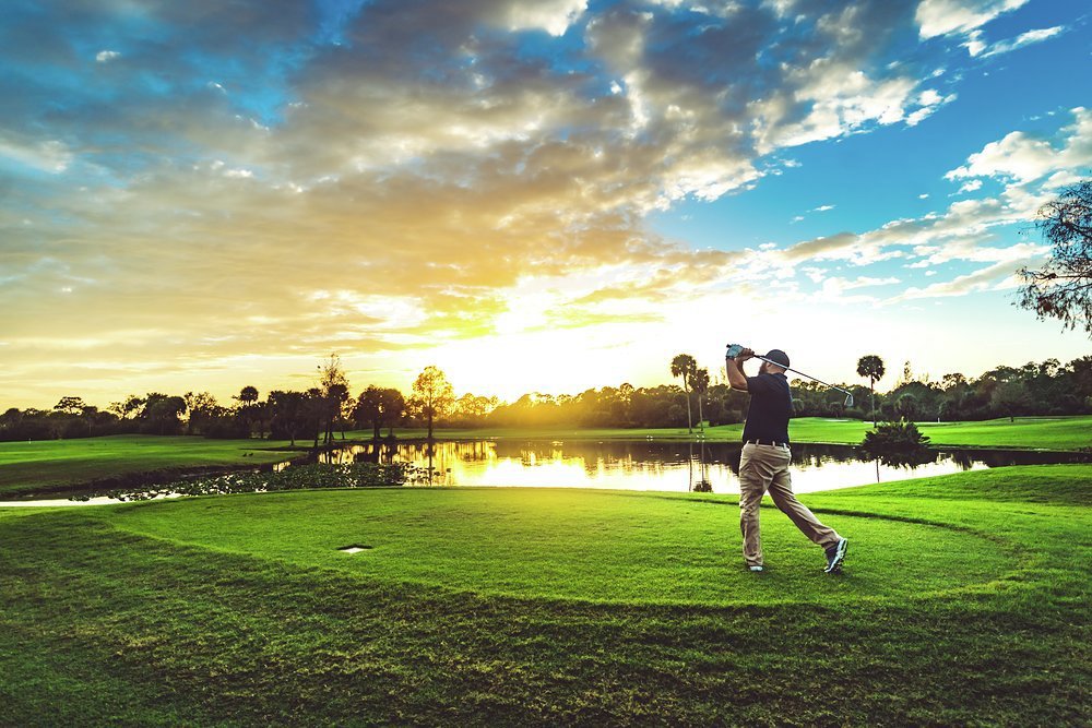 A sunset round in Florida, what could be better?