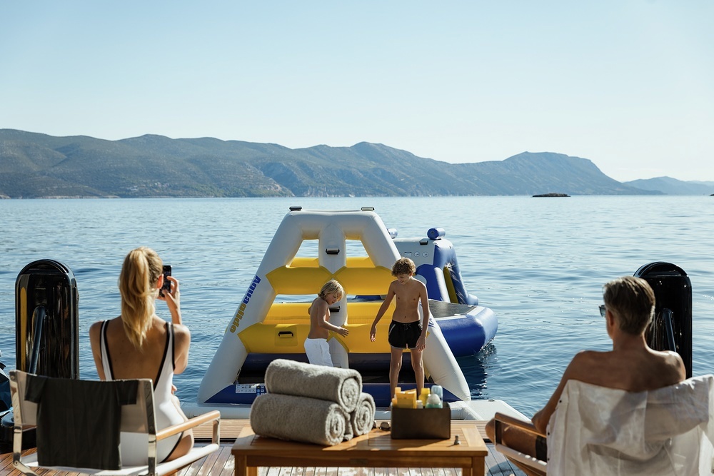Admire the picturesque landscapes Croatia has to offer from afar