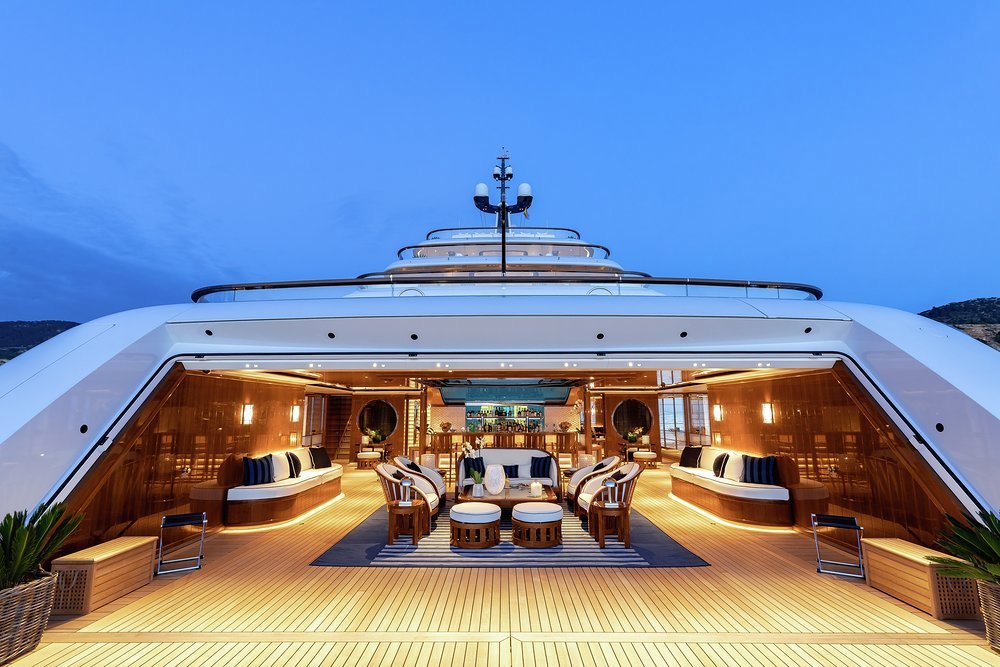 'Guests love the beach club for pre-dinner canapés with cocktails, or post-dinner cigars and brandy!’ says Todd