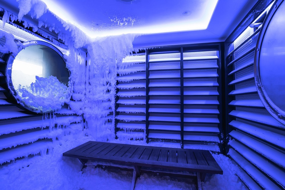 ‘Having a hammam and snow room is unique to FAITH, to take your senses deeper and release mind and body,' says Erika