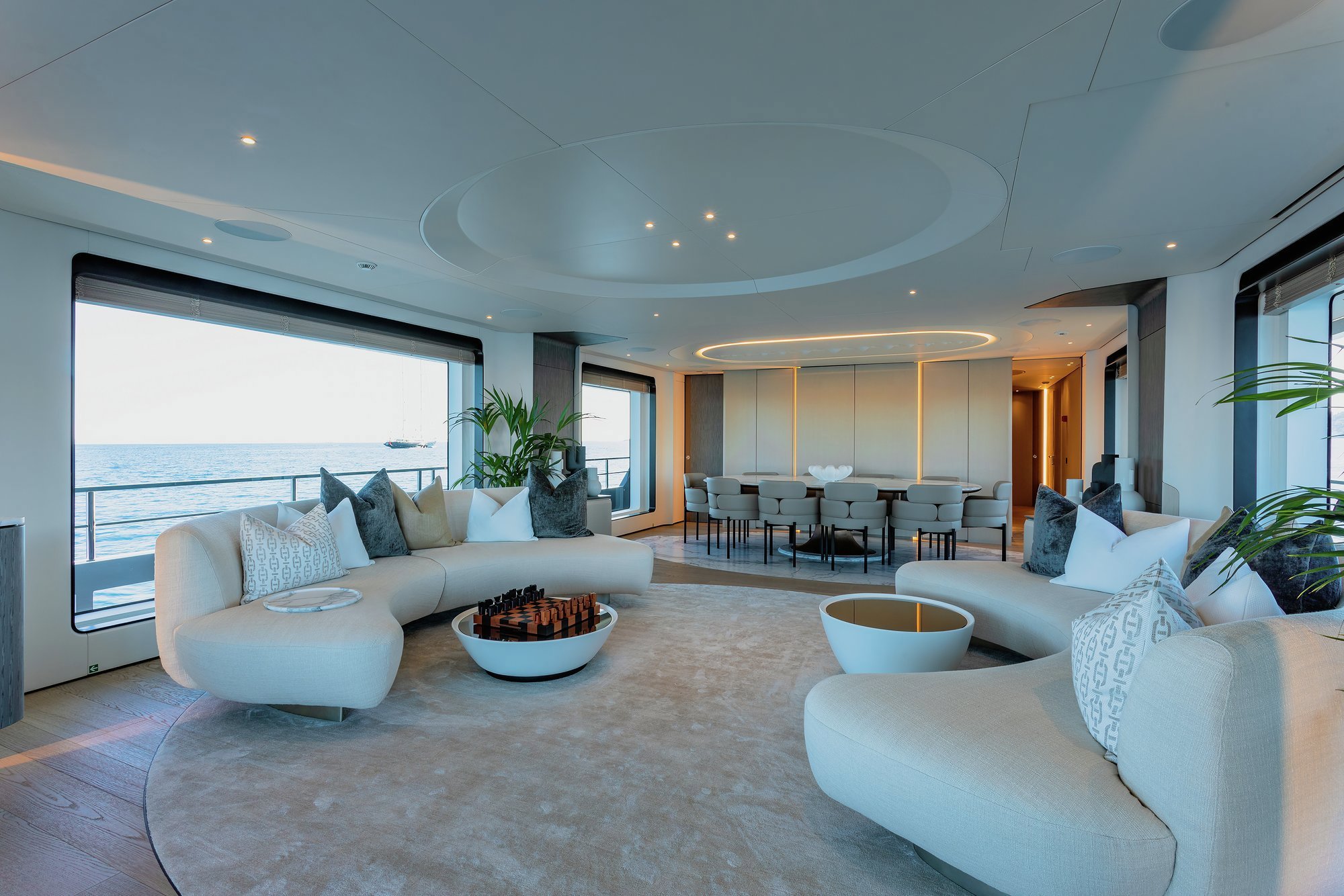 Performance yachts are great for island hopping because you can visit more of them in the time available, but fuel costs will be higher than a displacement yacht