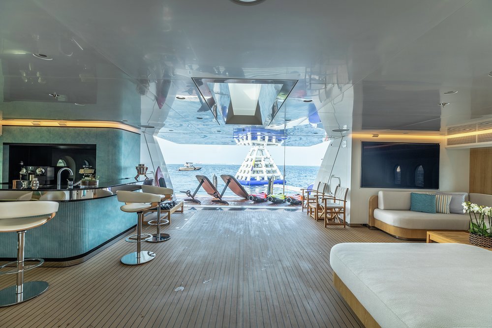 The new beach club has proved to be a huge hit with guests of all ages