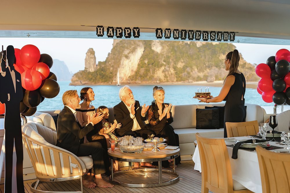 Whatever the occasion, whatever the reason, nothing beats a superyacht party