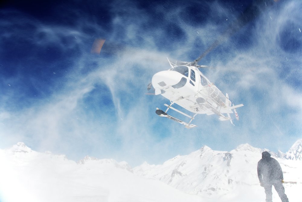 It's a great place to heli-ski untouched slopes from the luxury of your yacht