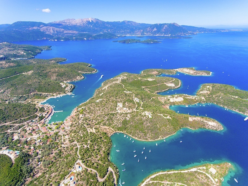 Meganisi is fringed with beautiful coves, explore now, while it's still relatively untouched