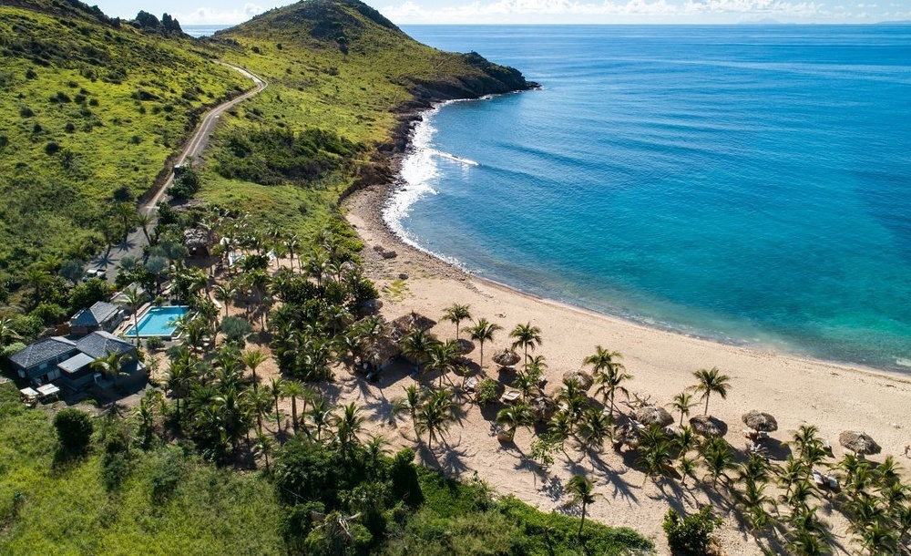 Anse Toiny is a great place to try surfing