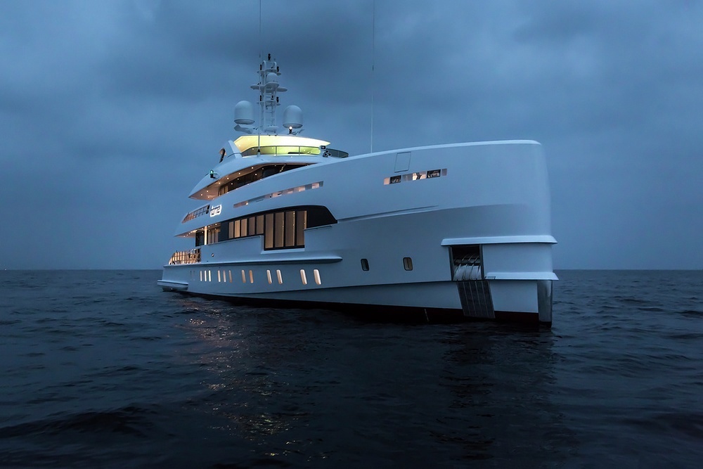 The 49m Heesen HOME is our first hybrid charter CA yacht