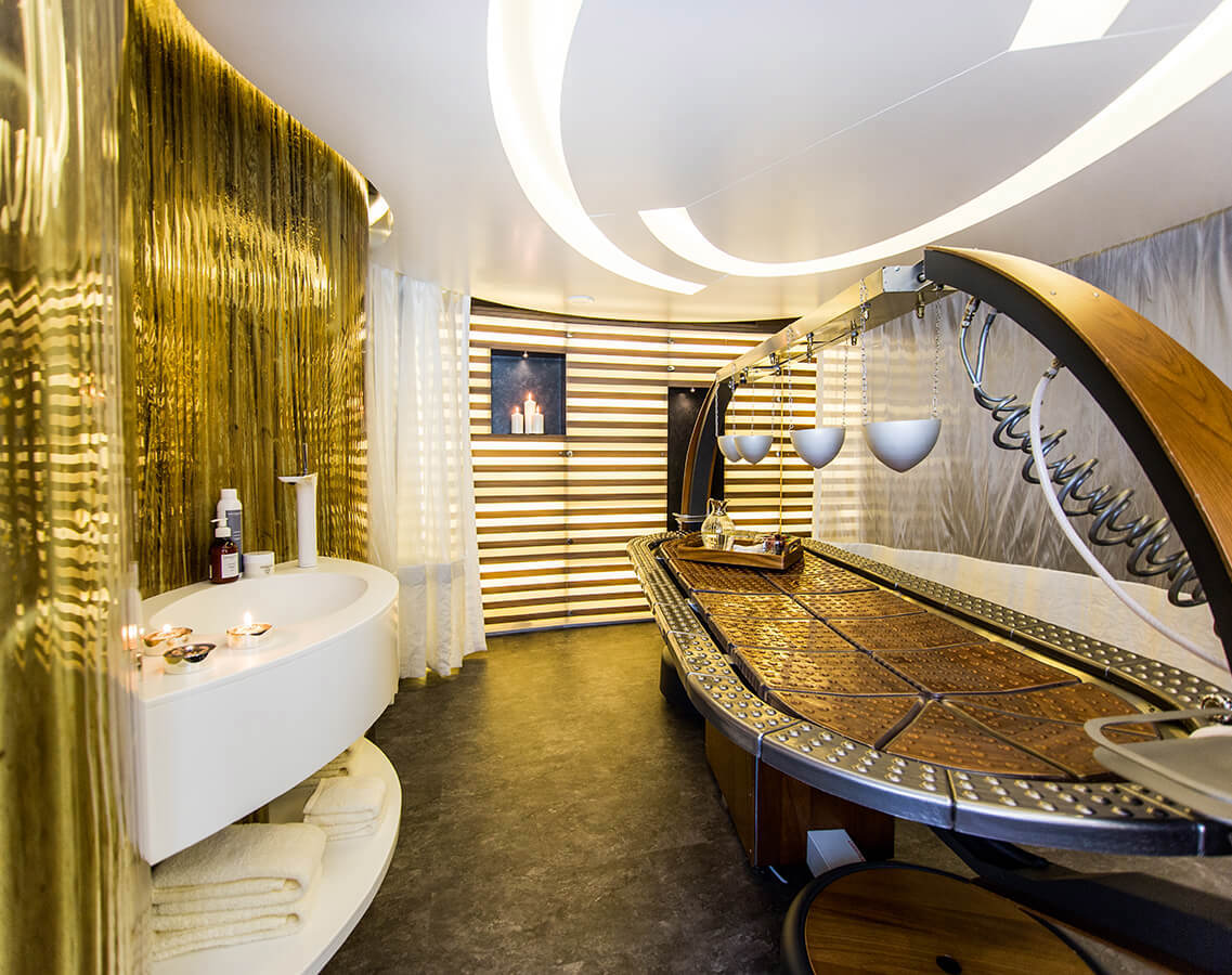 SALUZI has a qualified masseuse and beauty therapist