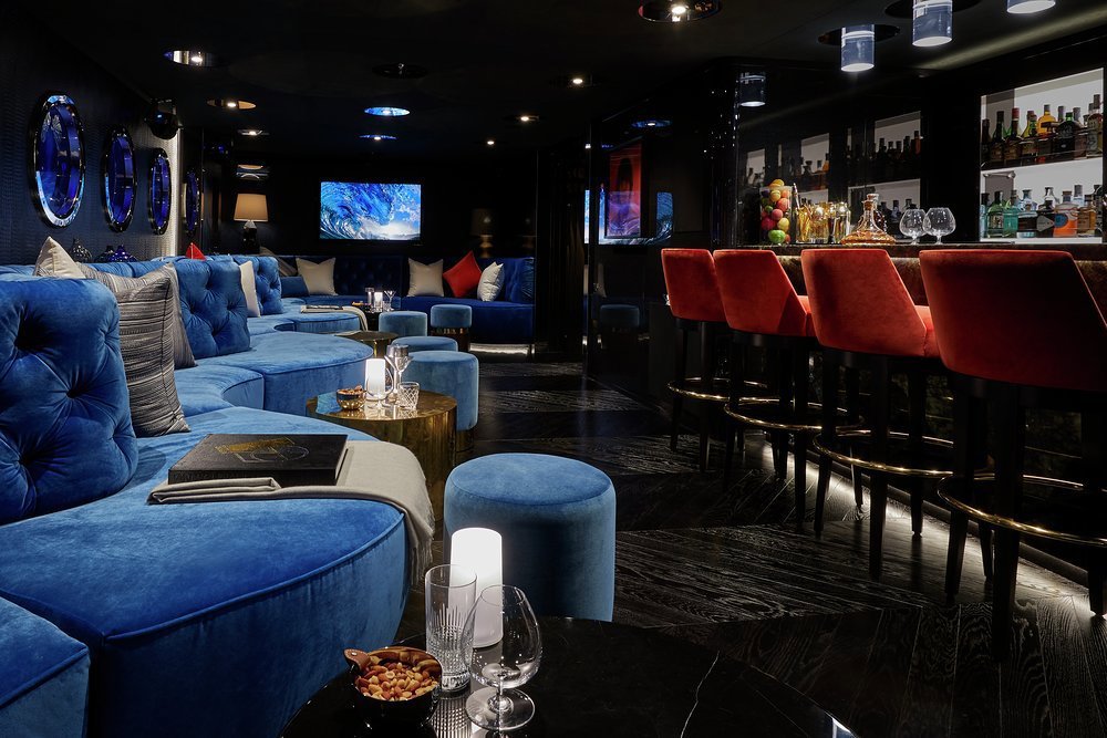 The yacht has its own fully equipped nightclub for totally private parties