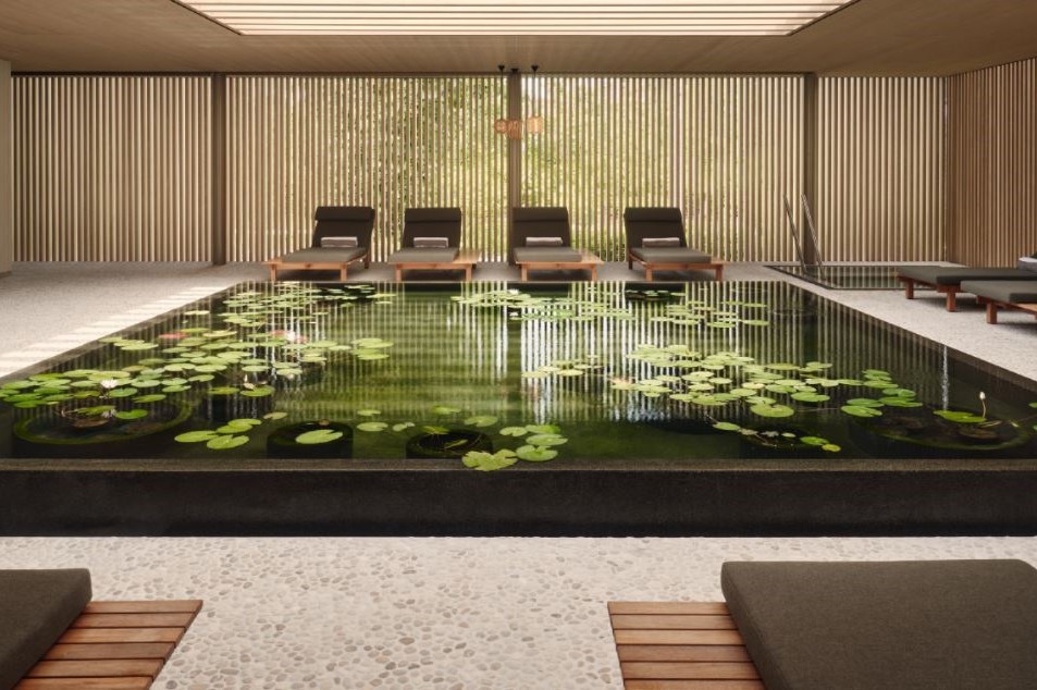 The spa complex has a FLOW philosophy