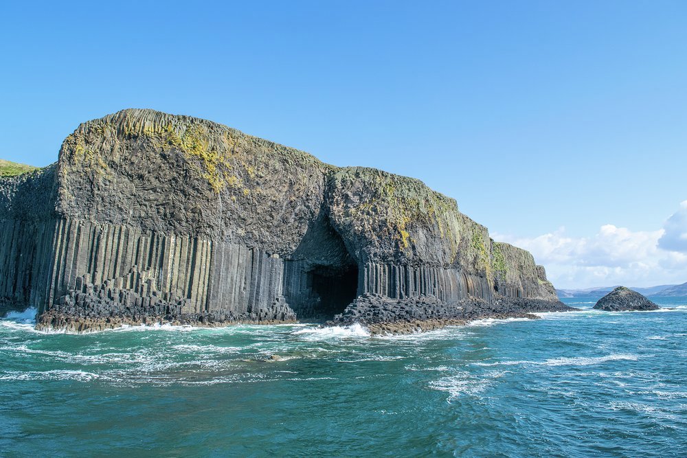In 1829, the unique echoes created by the basalt pillars that form Fingal's Cave on Staffa inspired Felix Mendelssohn to write his Hebrides Overture