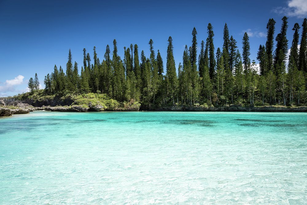 The azure waters of Iles des Pins, New Caledonia