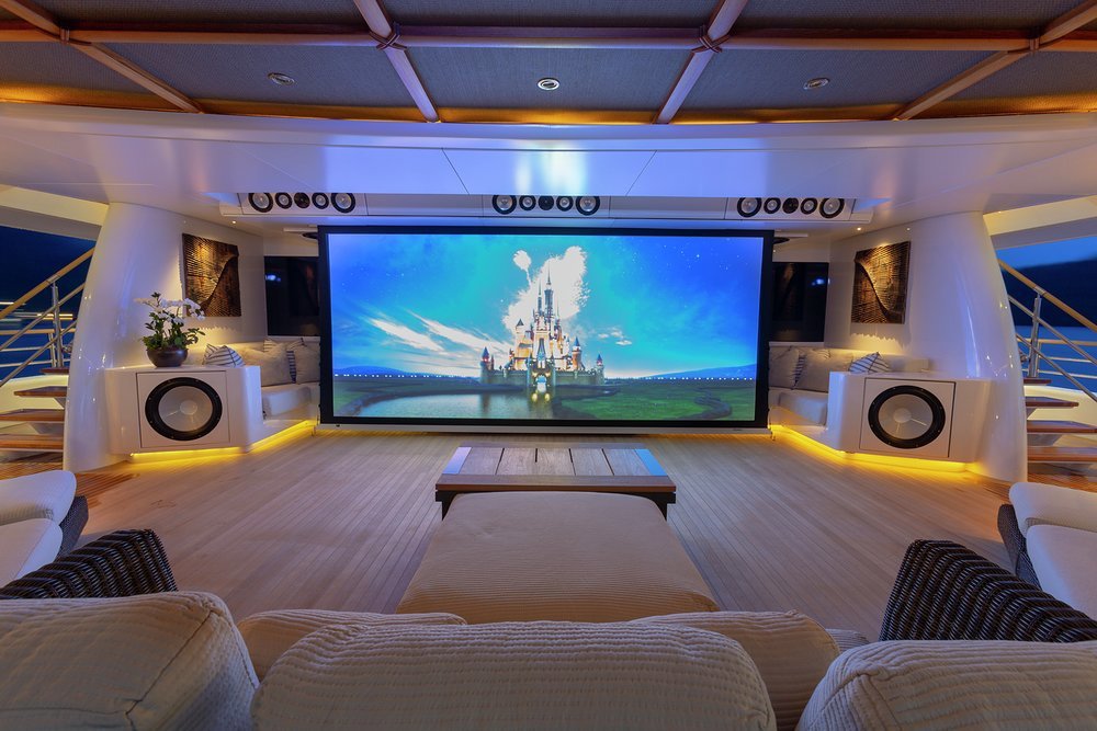 Most charter yachts take sound quality very seriously indeed - the best of everything