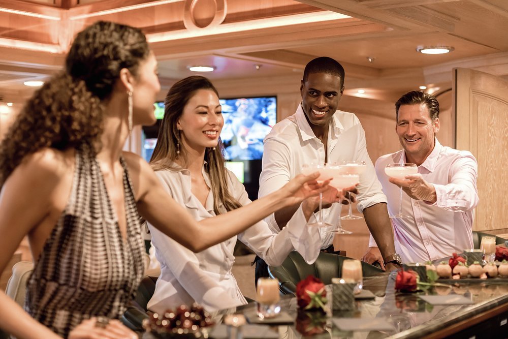 Some yachts and crews lend themselves to entertainment better than others