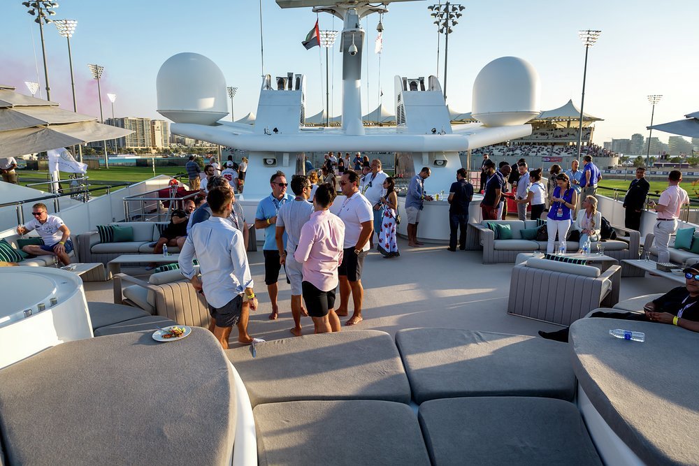 In port regulations allow yachts to welcome many more guests