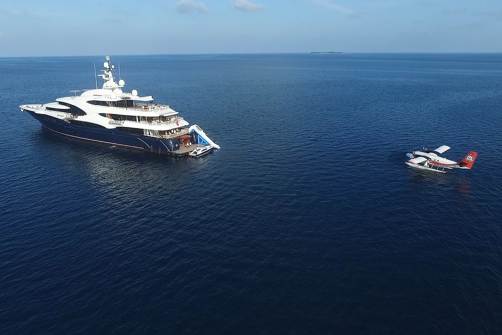 Just think of it as an air taxi to nearby islands