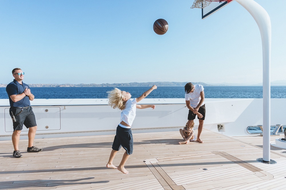 Space for them to play, while you relax