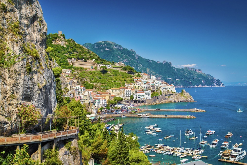 Once a major port, Amalfi is now a fishing village