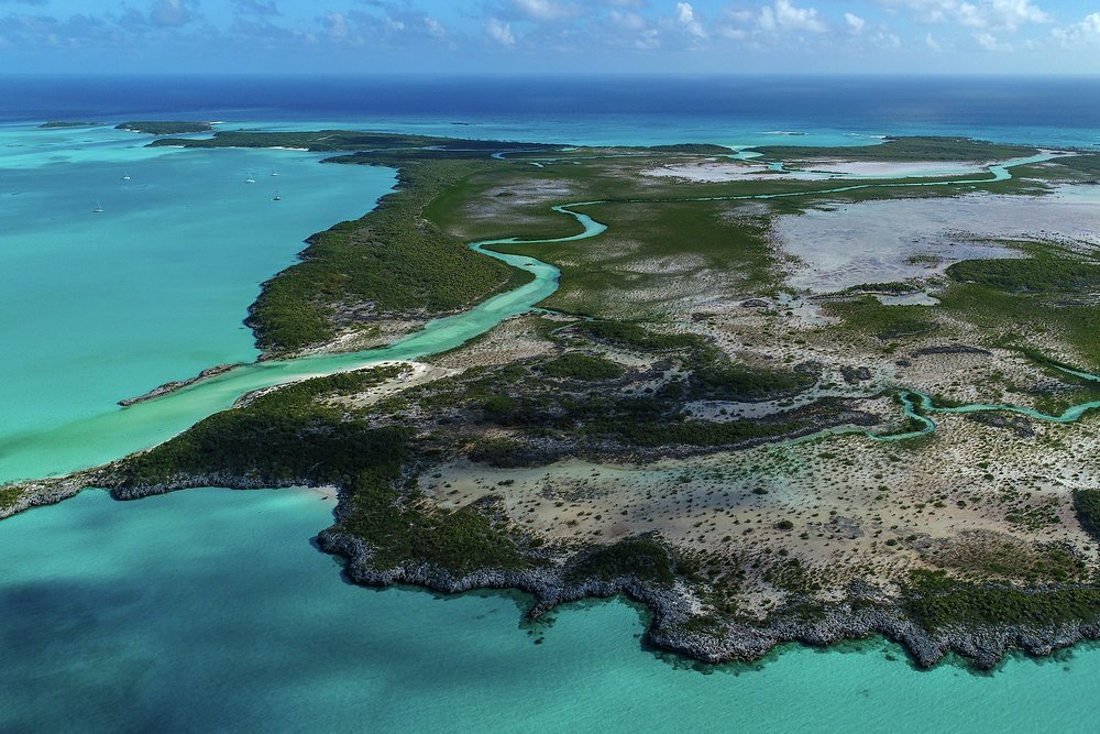 Plenty to explore on Shroud Cay, one of over 700 islands in the yachting playground of The Bahamas