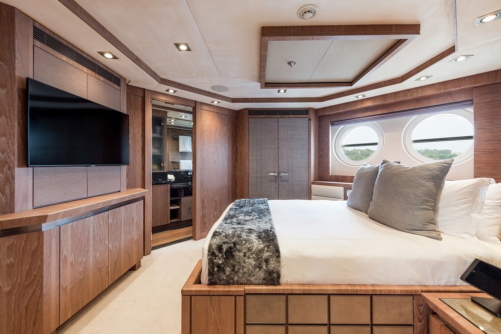 There is no compromise in the guest cabins