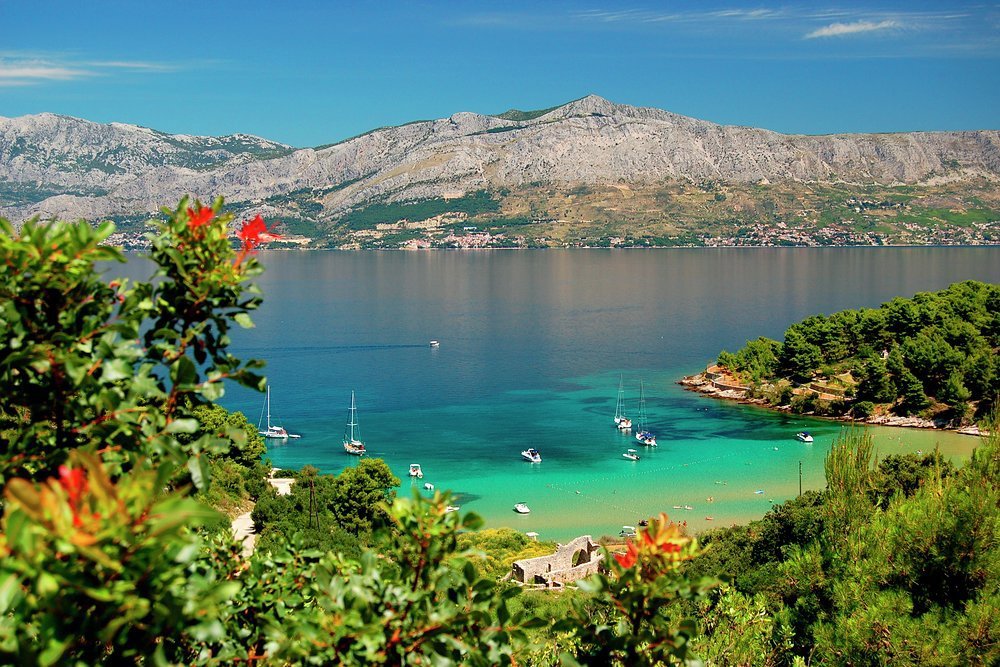 Croatia has so much coastline to explore, like Lovrecina Beach on Brac island