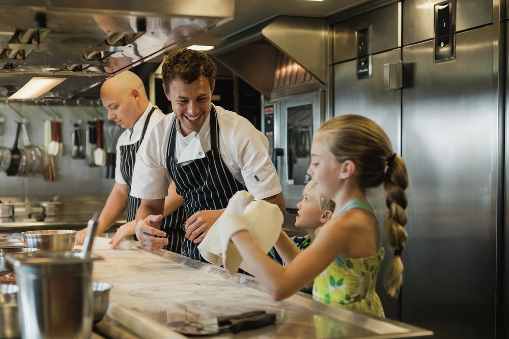 Delighting guests with amazing cuisine means the galley is a highly pressurised environment. Unless invited, leave the chefs to it
