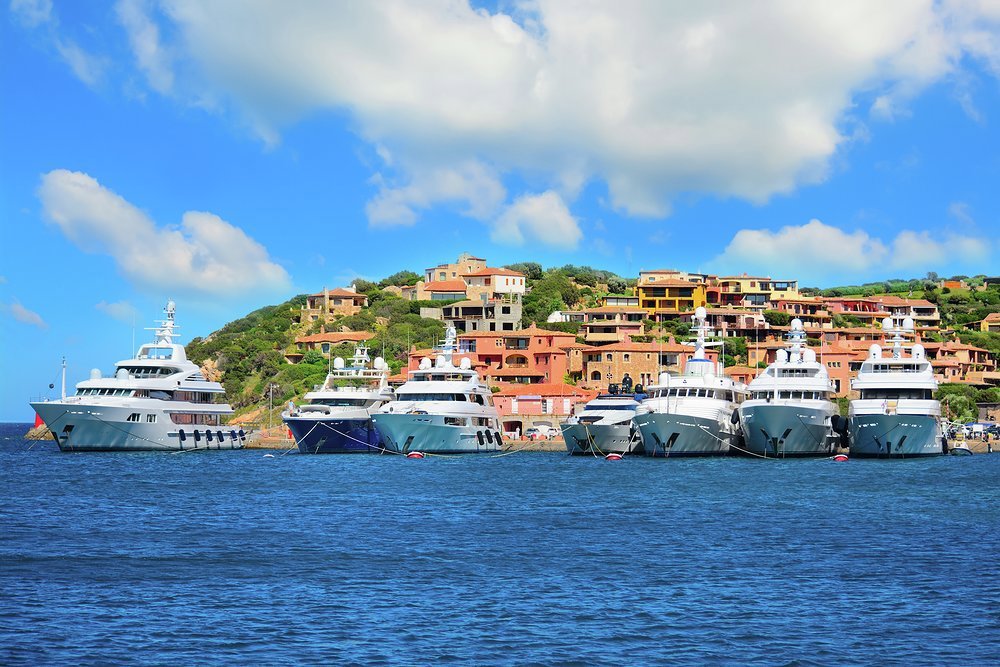 Porto Cervo is at the heart of the yachting action in Costa Smeralda