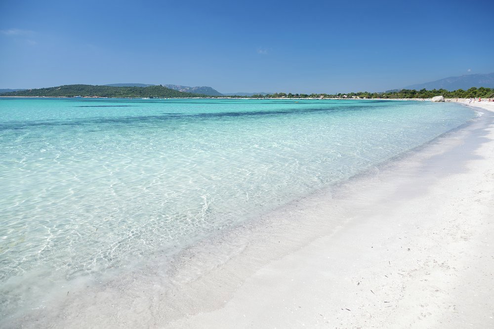Palombaggia beach is a heavenly stretch of sand on Corsica's southeast coast