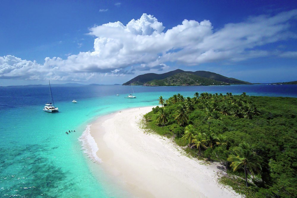 Sandy Cay, off Jost Van Dyke in the BVIs, is picture-postard, pinch-yourself beautiful