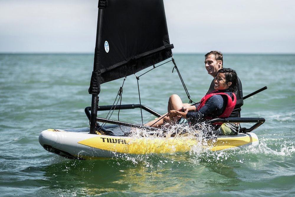 SUPs and sailing dinghies