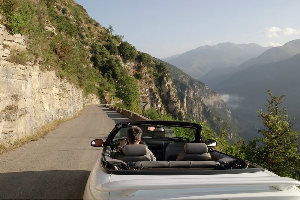 Just a 30-minute drive from Nice, there is scenery like this to admire as you drive