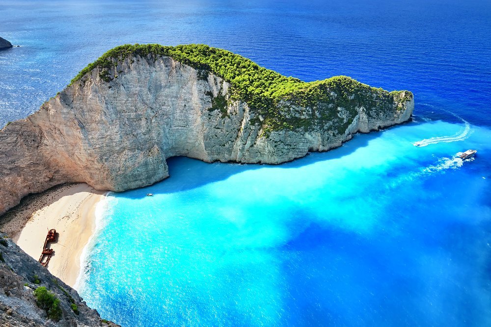 Zakynthos' signature beach