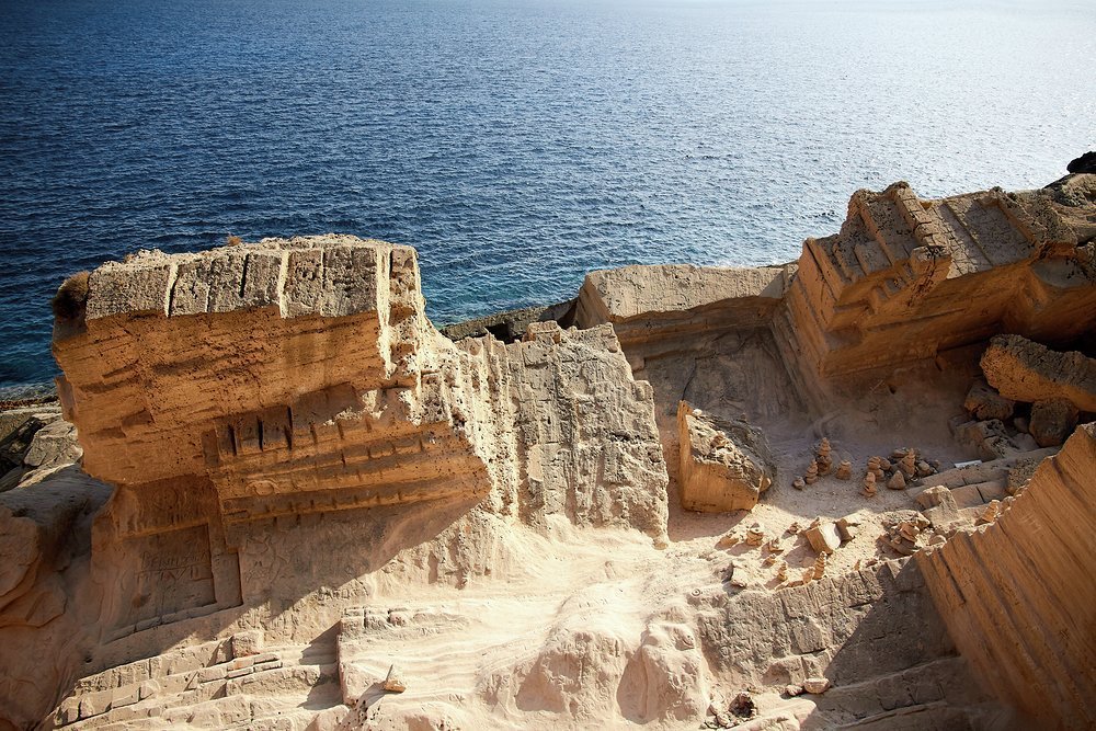 Quarrying at Sa Pedrera has created sea pools. It's been a magical place since it was 'discovered' by hippies in the '60s