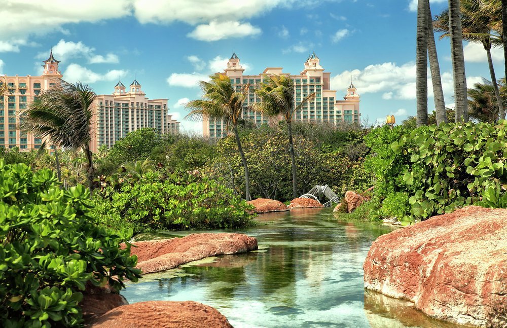 Atlantis, on Nassau's Paradise Island, is where you'll find spas, restaurants, casinos and nightclubs