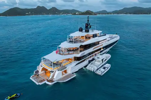 At anchor