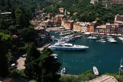 Berthed in Portofino