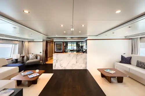Upper deck lounge
